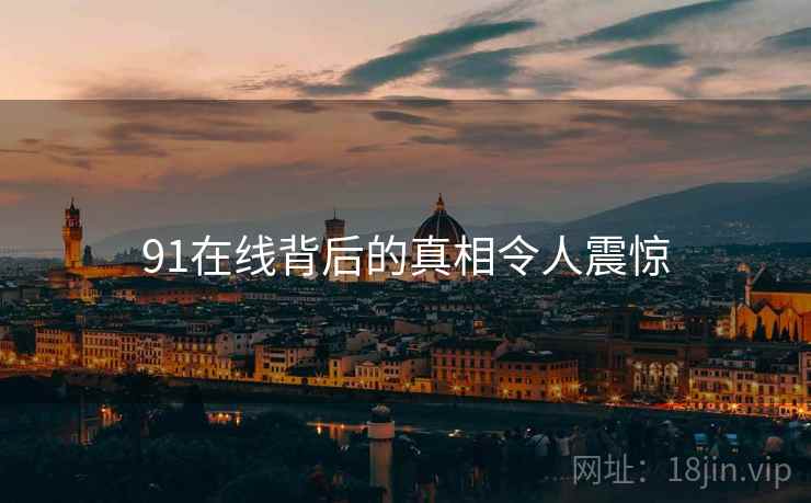 91在线背后的真相令人震惊  第1张 91在线背后的真相令人震惊  第1张