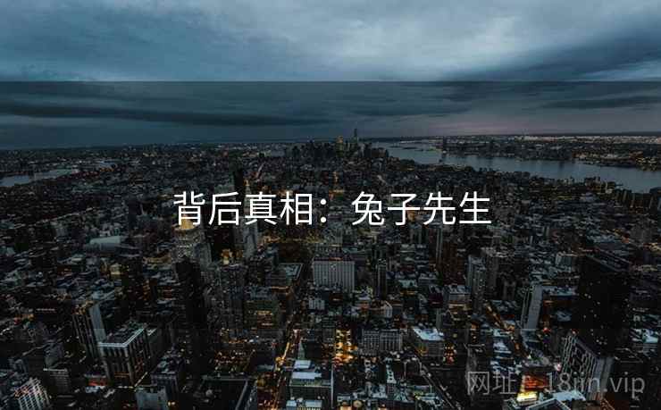 背后真相:兔子先生  第1张 背后真相:兔子先生  第1张
